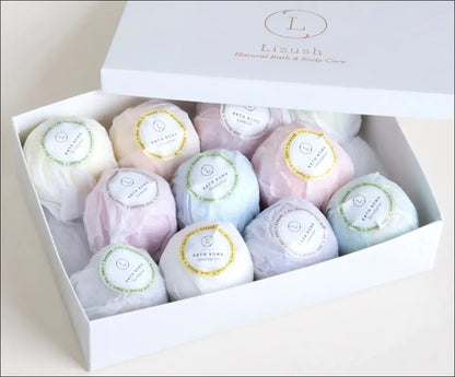 11 Bath Bombs Gift Box + one Free Bomb to make 12!!