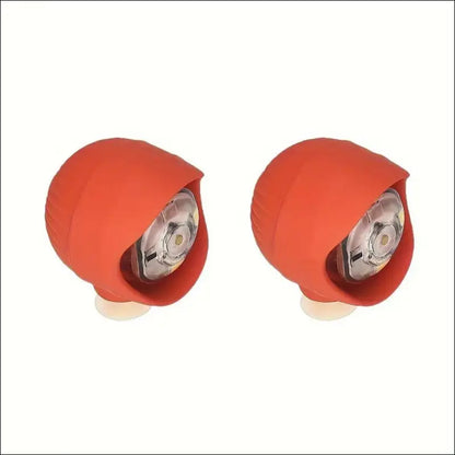 2PCS LED Shoe Lights | Brighten Up Your Outdoor Activities with Headlight Light | Footwear Accessories - Pumpkin Orange