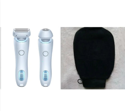 2-in-1 USB Rechargeable Hair Remover & Trimmer