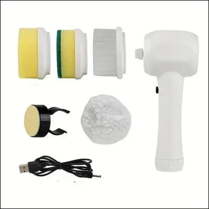 4 in 1 Hand Held Spinning Scrubber