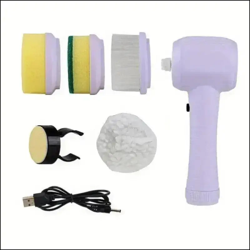 4 in 1 Hand Held Spinning Scrubber