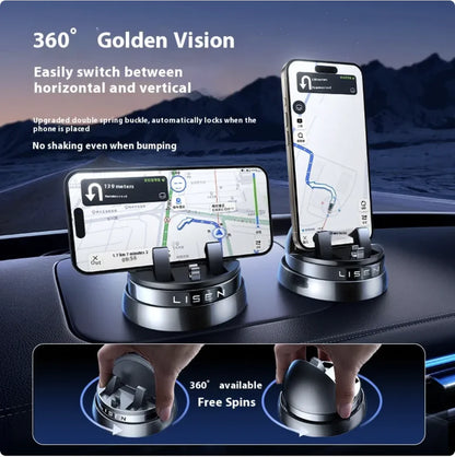 360° Rotatable Non-Slip Car Phone Holder