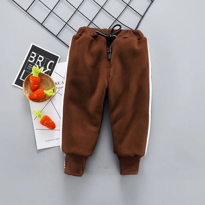 Baby Winter Velvet Pants - Warm & Cozy