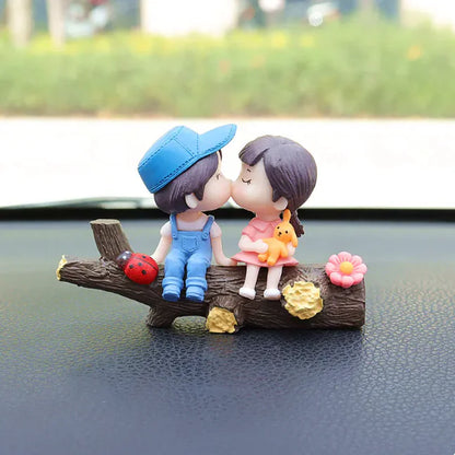 Couple-Themed Car Console Ornaments