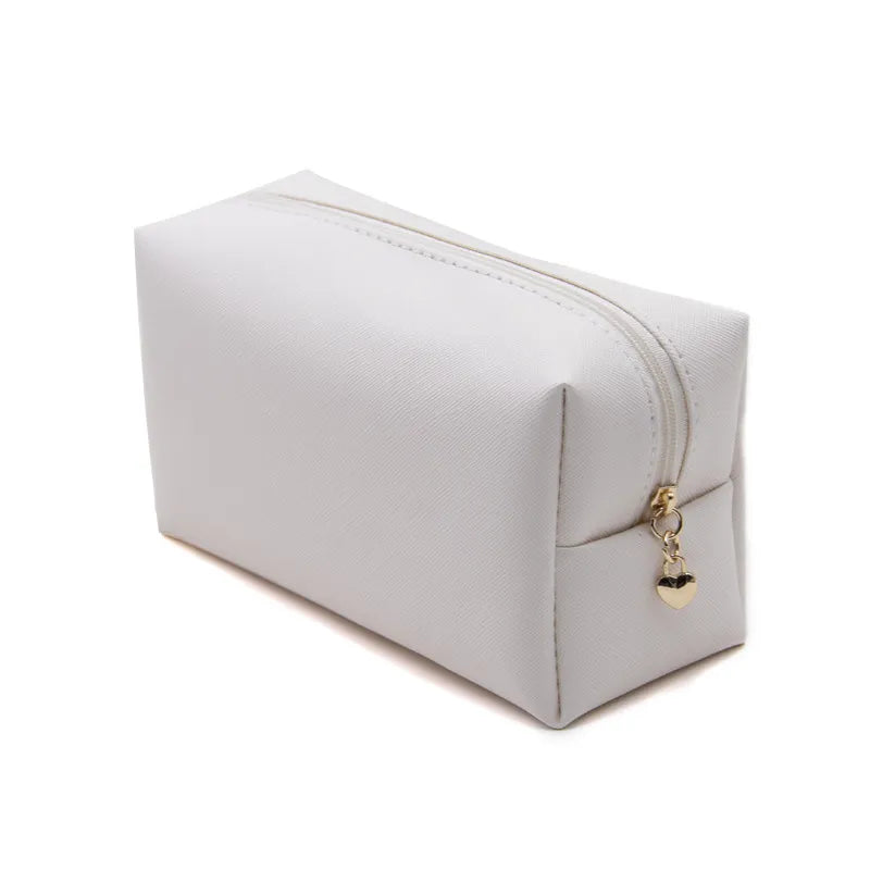 Large Capacity PU Leather Cosmetic Bag