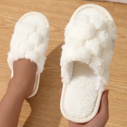 Fluffy Non-Slip Warm Slippers