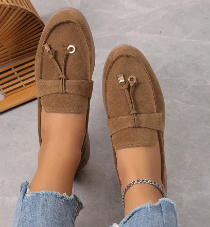 Women's Suede Casual Flat Shoes