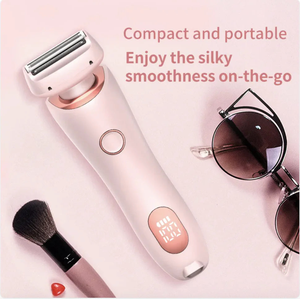 2-in-1 USB Rechargeable Hair Remover & Trimmer