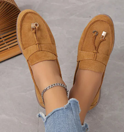 Women's Suede Casual Flat Shoes