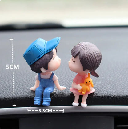 Couple-Themed Car Console Ornaments