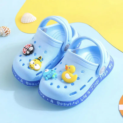 Kids Slippers for Boys Girls Cartoon Shoes Summer Toddler