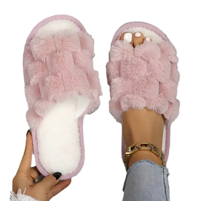 Fluffy Non-Slip Warm Slippers