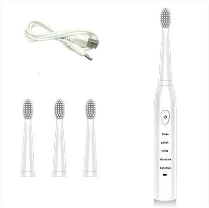 Rechargeable 5-Speed Electric Toothbrush