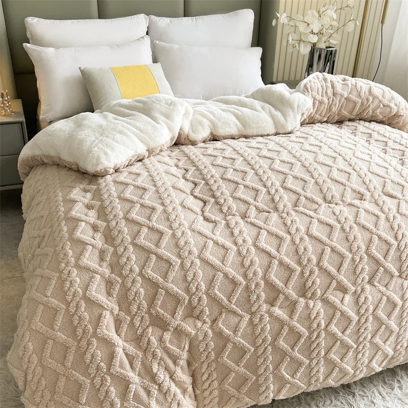 Warm Winter Cashmere Weighted Blanket