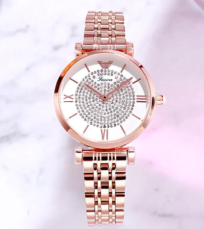 Quartz Diamond Tide Watch