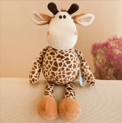 Charming Jungle Animal Plush Toys | Soft & Huggable Doll Collection