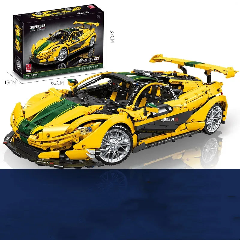 Building Blocks Sports Car Children's Assembled Toys