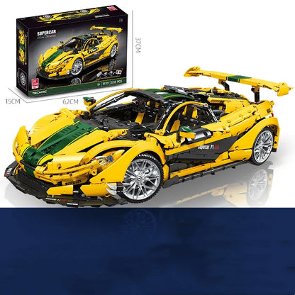 Building Blocks Sports Car Children's Assembled Toys