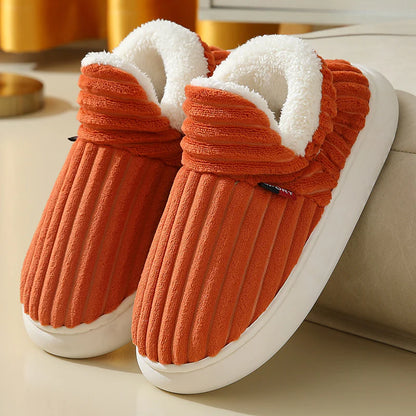 Cozy Step All-Season Cotton Slippers