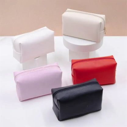 Large Capacity PU Leather Cosmetic Bag