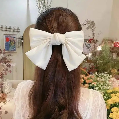 Elegant Bow Ribbon Hair Clip