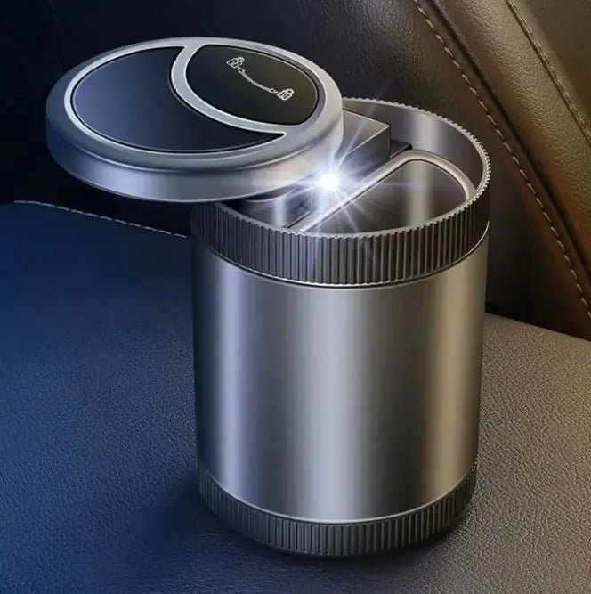 Vehicle Mounted Automatic Sensing Multi-function Ashtray With Led