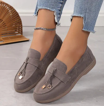 Women's Suede Casual Flat Shoes