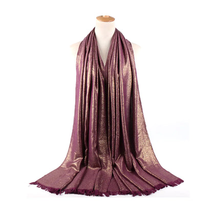 Shimmered Shawls Two-Toned Elegance