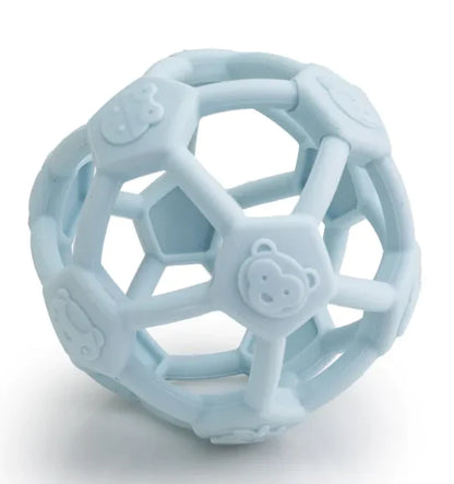 Soft Silicone Baby Ball – Hollow Round Toy for Newborns