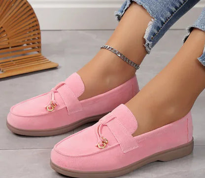 Women's Suede Casual Flat Shoes