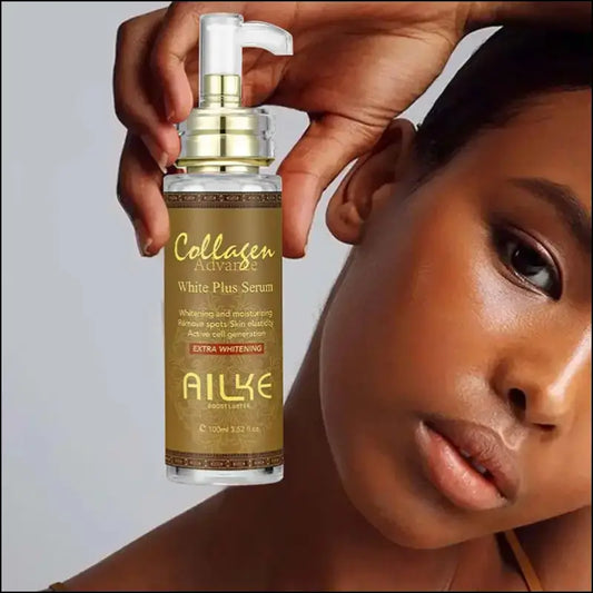 AILKE Skin Whitening Face Serum with Organic Collagen - Spot Reduction Moisturizing Lightening and Even Tone Body