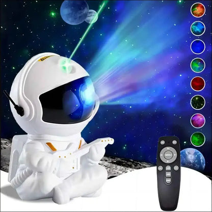 Astronaut Galaxy Projector Night Light – Nebula Star Ceiling for Bedroom Home Party Kids Gift and Decorative Lighting