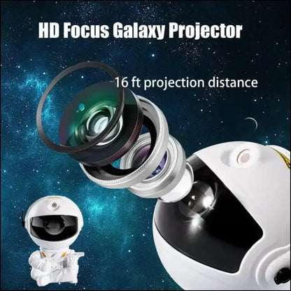 Astronaut Galaxy Projector Night Light – Nebula Star Ceiling for Bedroom Home Party Kids Gift and Decorative Lighting