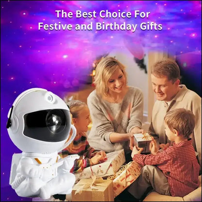 Astronaut Galaxy Projector Night Light – Nebula Star Ceiling for Bedroom Home Party Kids Gift and Decorative Lighting