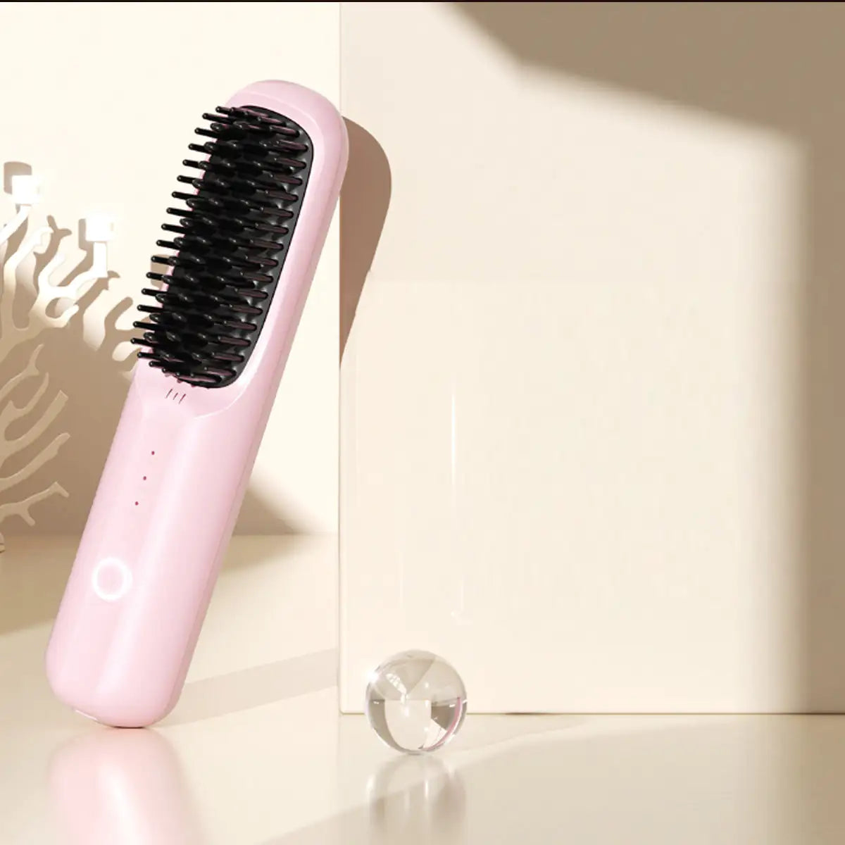 Good Hair Day Vanity Heated Hair Brush Rechargeable And Portable