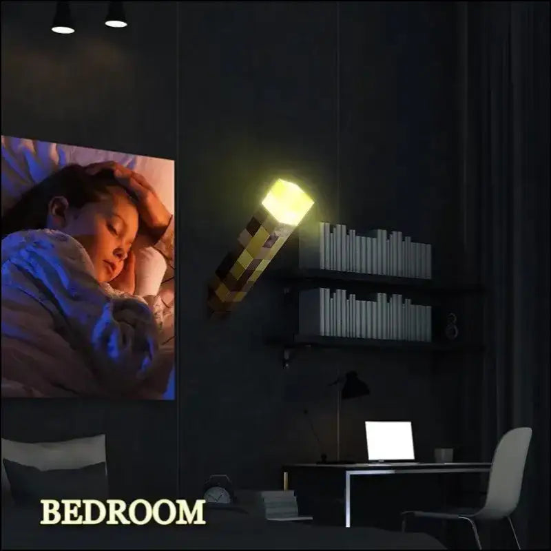 Brownstone LED Flashlight Torch Lamp – USB Rechargeable Night Light for Bedroom Decor 11-Inch Children’s Gift - 4