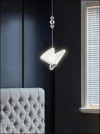 Butterfly LED Pendant Lights - Nordic Hanging Lamp for Bedroom Living Room Dining and Kitchen - Led