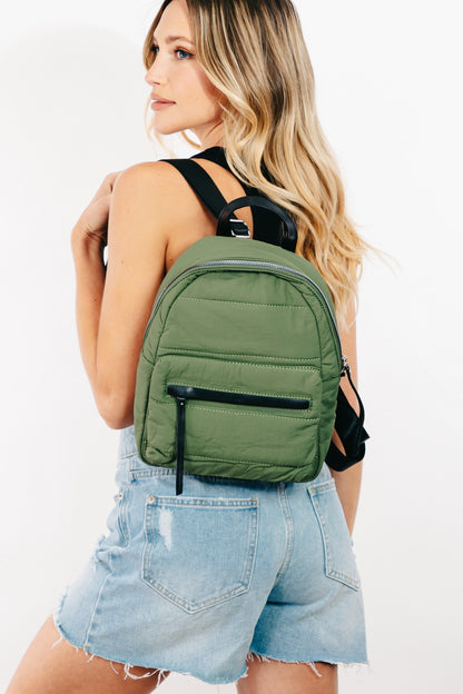 Fame Adjustable Strap Nylon Backpack Bag