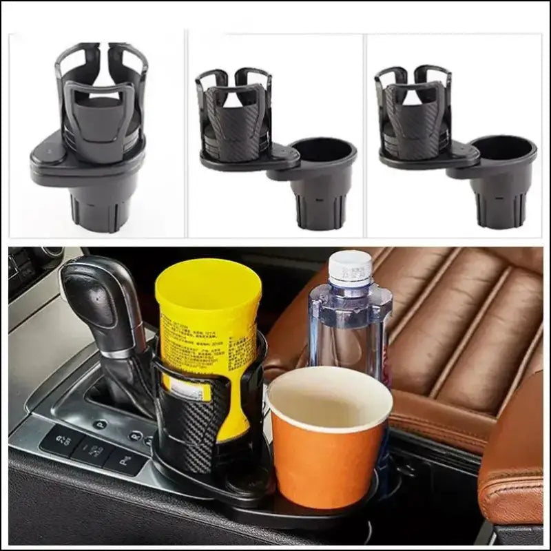 Car Cup Holder Expander For Adapter Adjustable Multifunctional Dual With Phone Aromatherapy Organizer