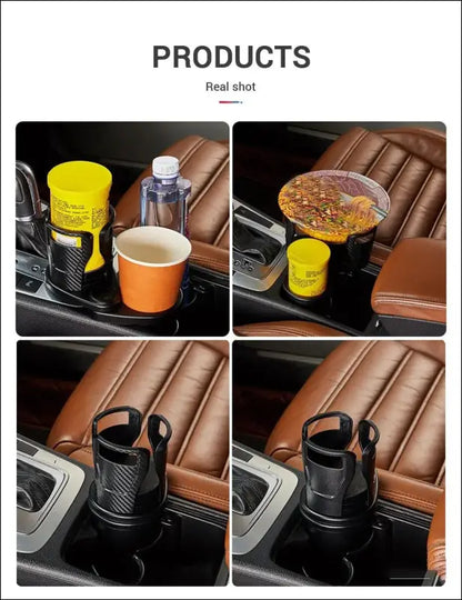 Car Cup Holder Expander For Adapter Adjustable Multifunctional Dual With Phone Aromatherapy Organizer