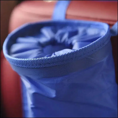 Car Seat Back Trash Holder - Oxford Cloth Hanging Garbage Bag Rubbish Storage Container Waste Bin for Easy Cleaning