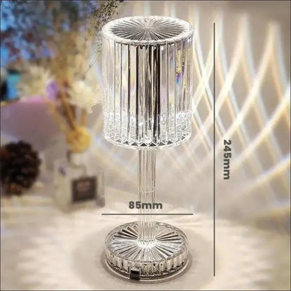 Diamond Crystal Acrylic Table Lamp - Romantic Bedside Atmosphere Modern Minimalist Design