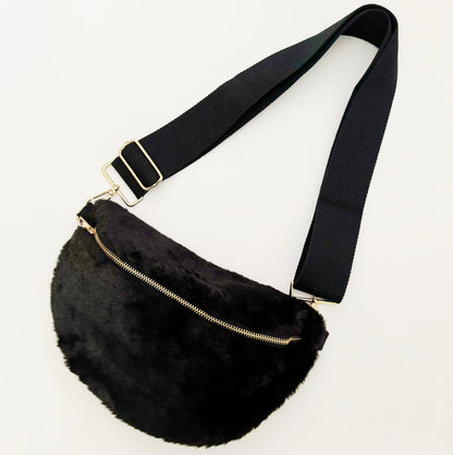 Butter Soft Furly Sling Bag