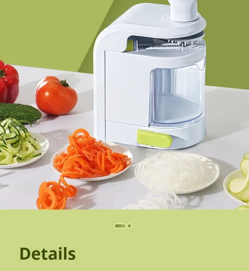 Vegetable Grater Potato Spiral Slicer Whirlwind Fruit Machine Noodle Maker Multifunctional Kitchen Gadgets