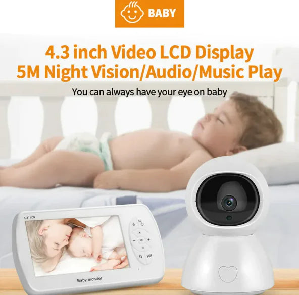 4.3-Inch 1080P Baby Monitor