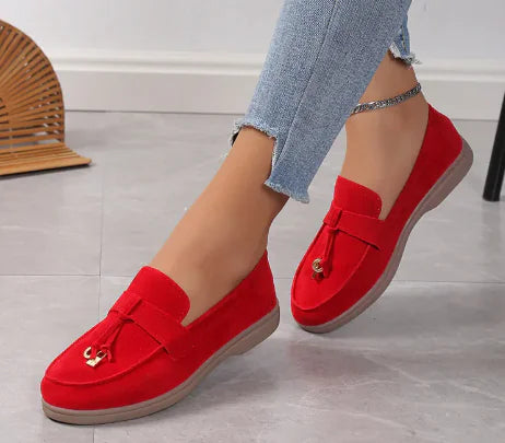 Women's Suede Casual Flat Shoes