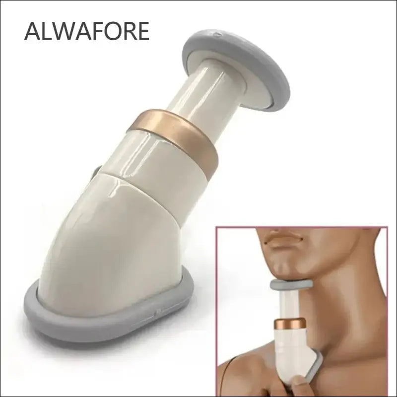 Face Lift Tool Chin Massager Neck Slimmer Neckline Exerciser - Reduce Double Wrinkles and Jawline Tightening Massage