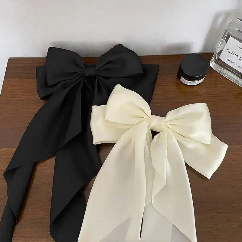 Elegant Bow Ribbon Hair Clip