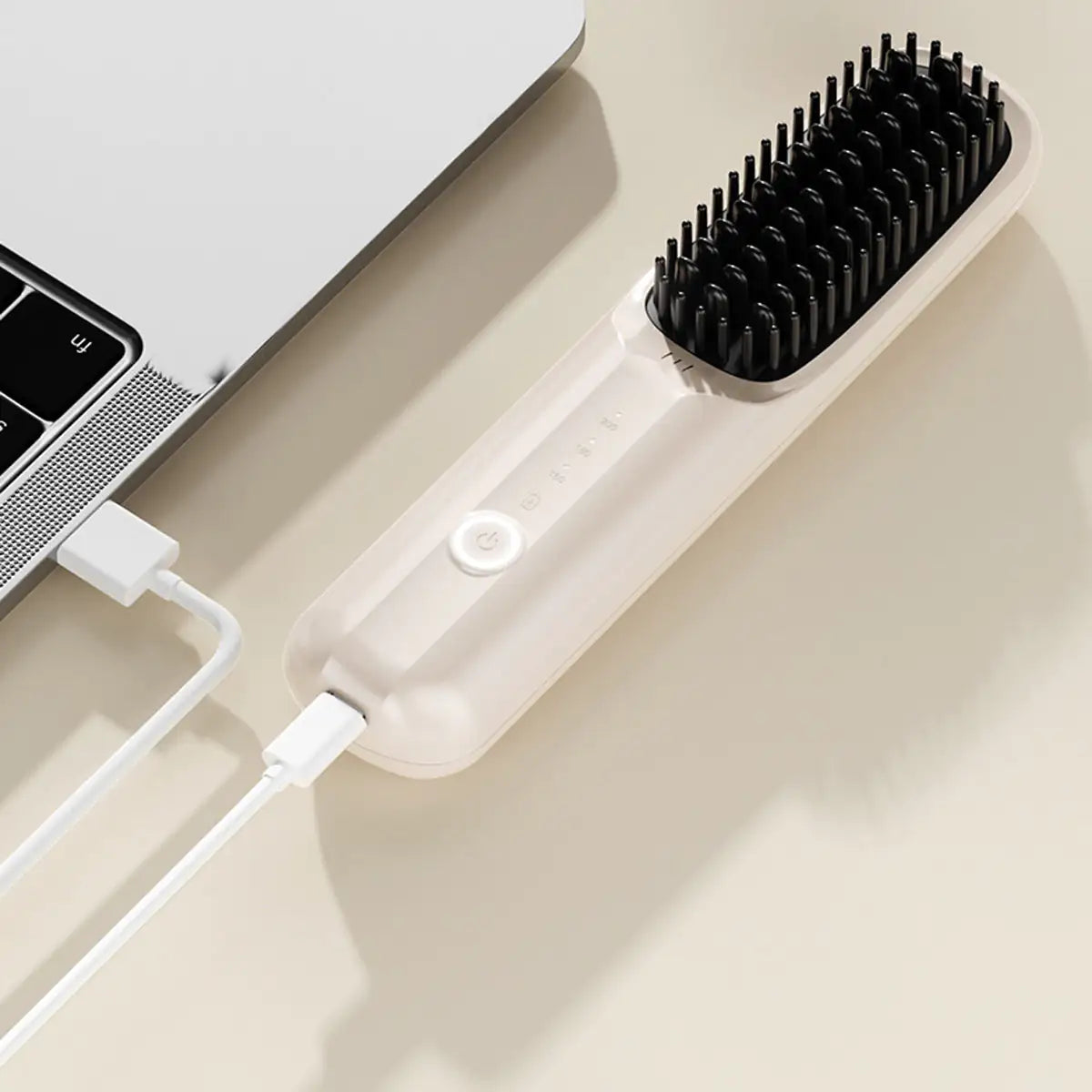 Good Hair Day Vanity Heated Hair Brush Rechargeable And Portable