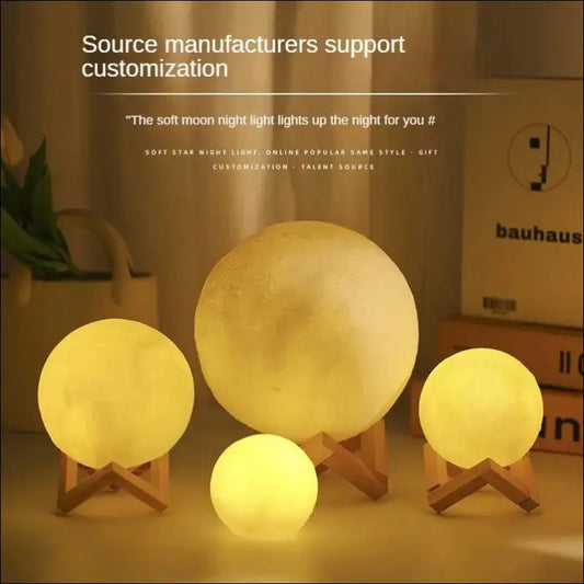 Hot Selling Moon Light | Romantic Atmosphere Room Decoration | Warm Soft Night Lamp | Ideal Birthday Gift for Friends